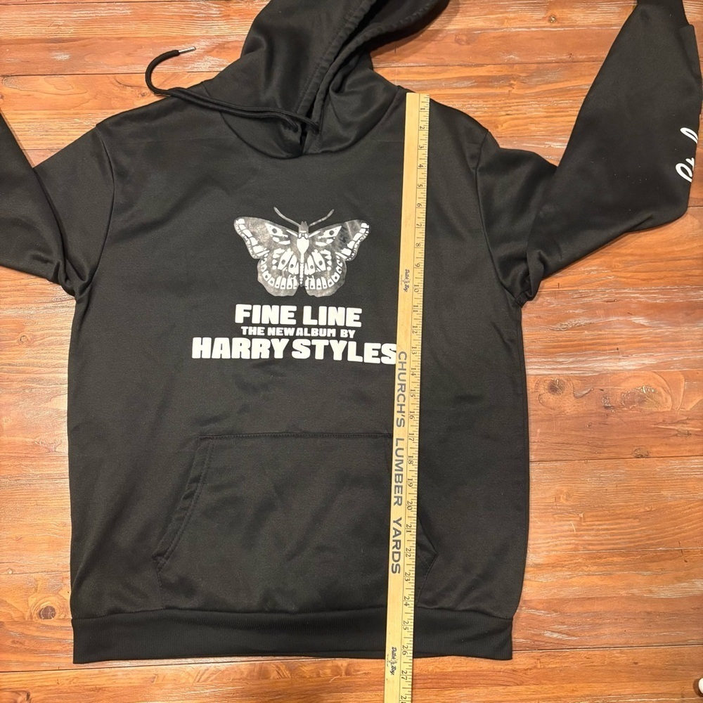 Harry Styles Fine Line Butterfly Hoodie – Size M – Black Fine Line Sweatshirt - Picture 7 of 9